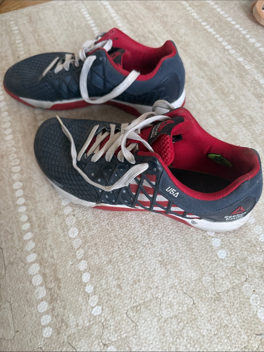 Women’s Reebok CrossFit Sneakers, Americana Size 8 1/2